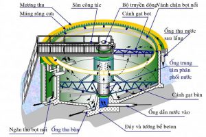 Bể lắng đứng là gì? Nguyên lý và cấu tạo của bể lắng đứng