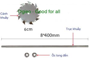Cánh khuấy phòng thí nghiệm là gì cách lắp cánh khuấy phòng lab
