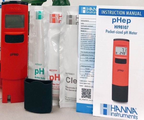 Bút Đo pH/Nhiệt Độ Với Độ Phân Giải 0.1pH HI98107 - Image 2