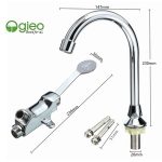Vòi rửa tay đạp chân không tiếp xúc
