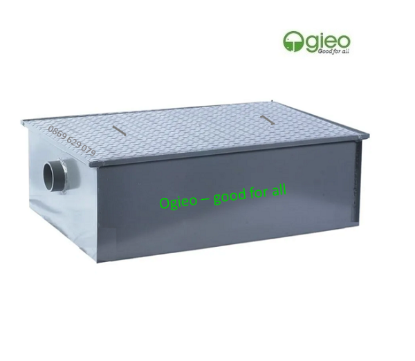 Bể tách mỡ inox 4 ngăn